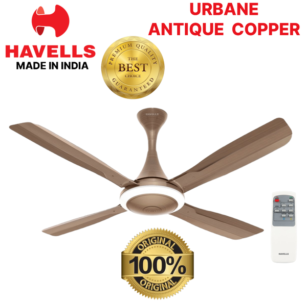 Harvells urbane remote ceiling fan+light(1400mm)