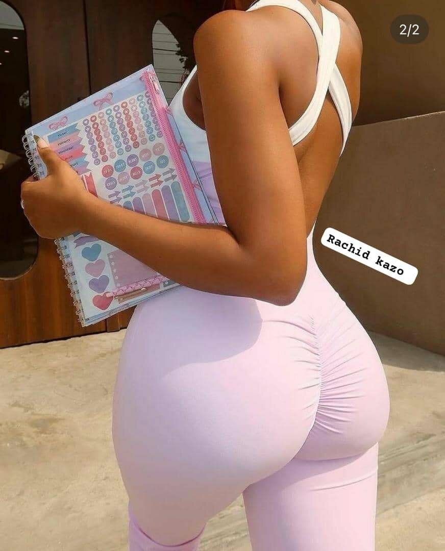 Combinaison de sport rose