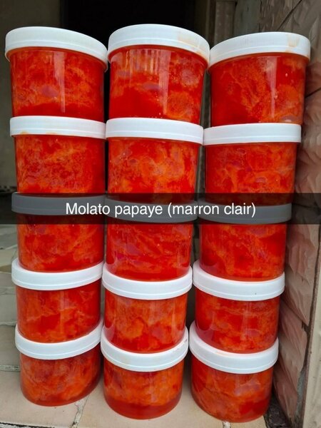 Savon teint marron clair