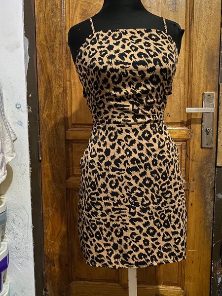 Robe été féminine à motifs