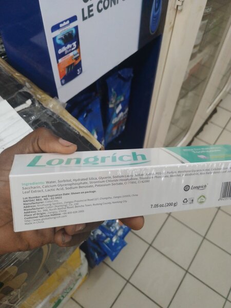 Dentifrice longrich 200g