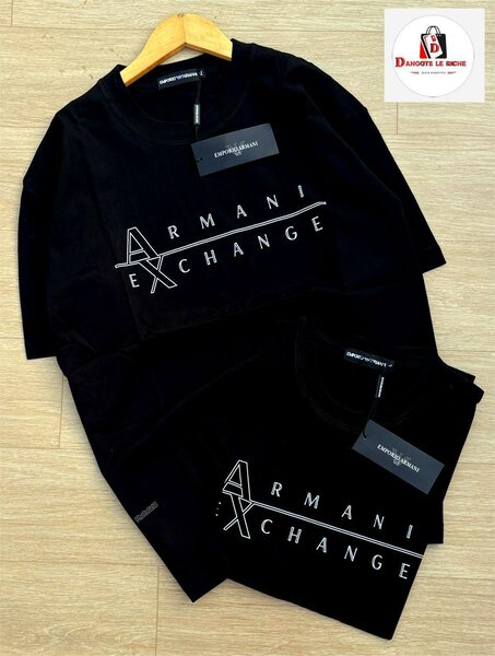 T-shirt Armani Exchange noir homme