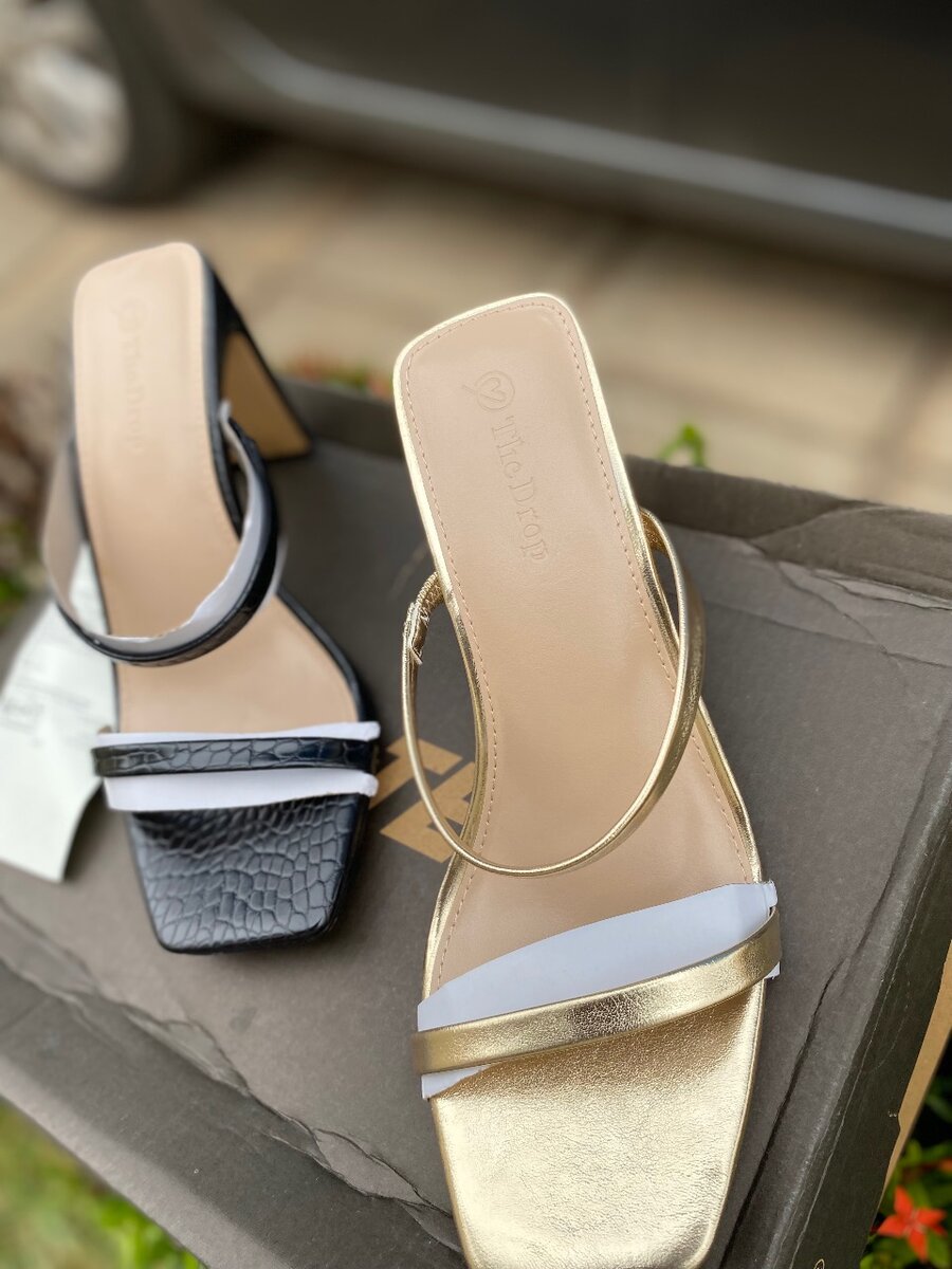 Sleek high heels ladies sandals