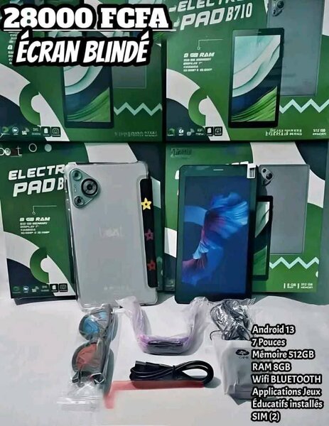 Tablette tactile ELECTRIC PAD B710 7 pouces Android 13