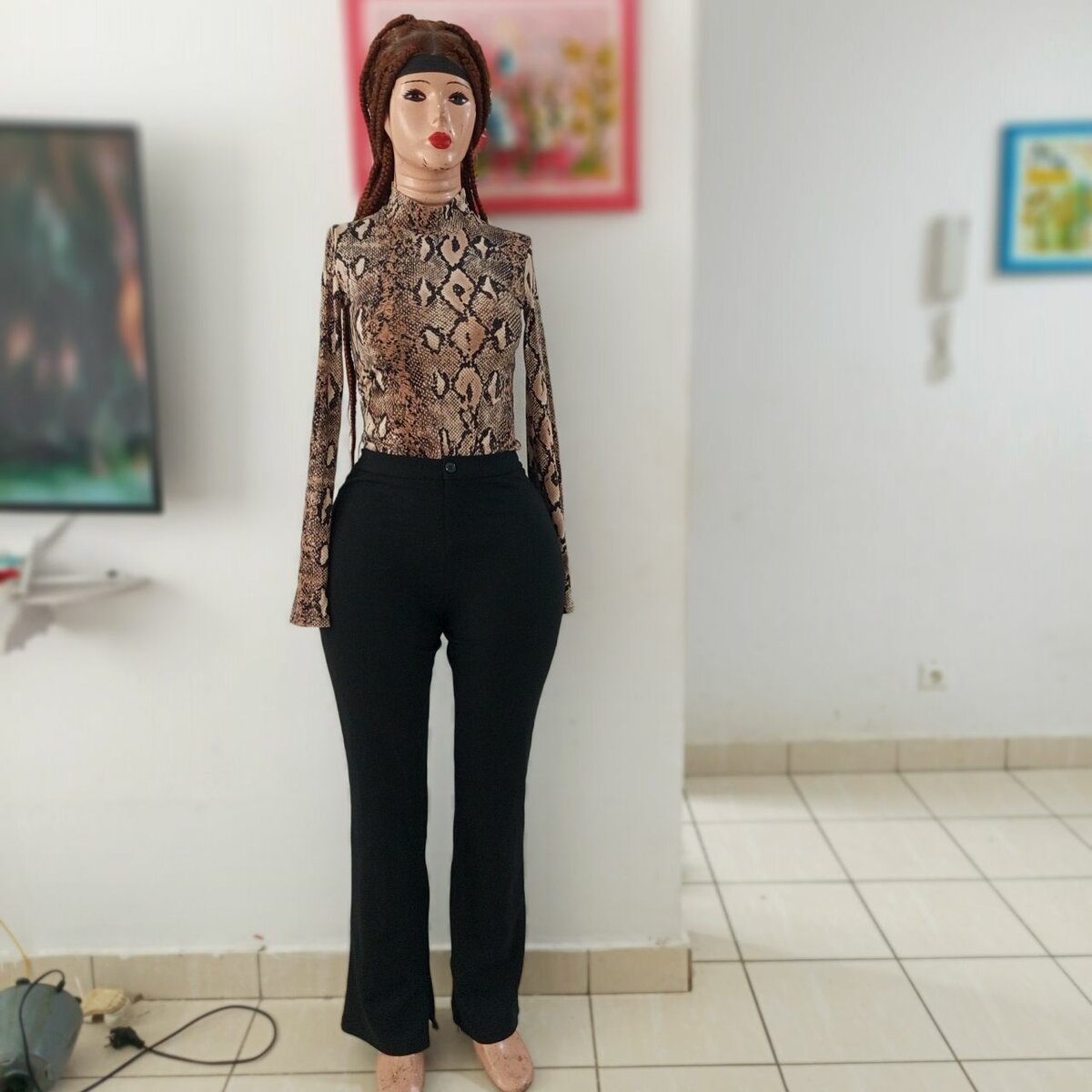 Haut serpent pour femmes