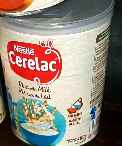 Cérélac riz au lait