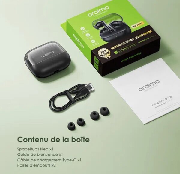 Écouteurs sans fil Oraimo IPX4