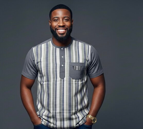 T-shirt rayé en coton léger