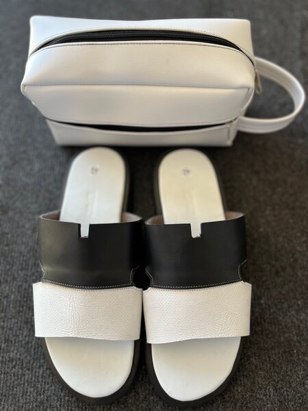 Sandales élégantes avec pochette