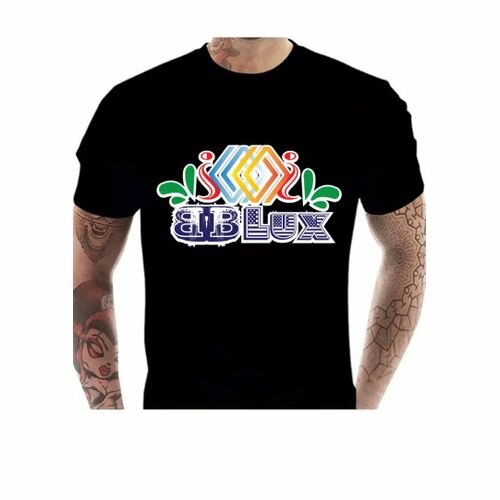 T-Shirt Coton Class Imprimé Bb Lux en noir