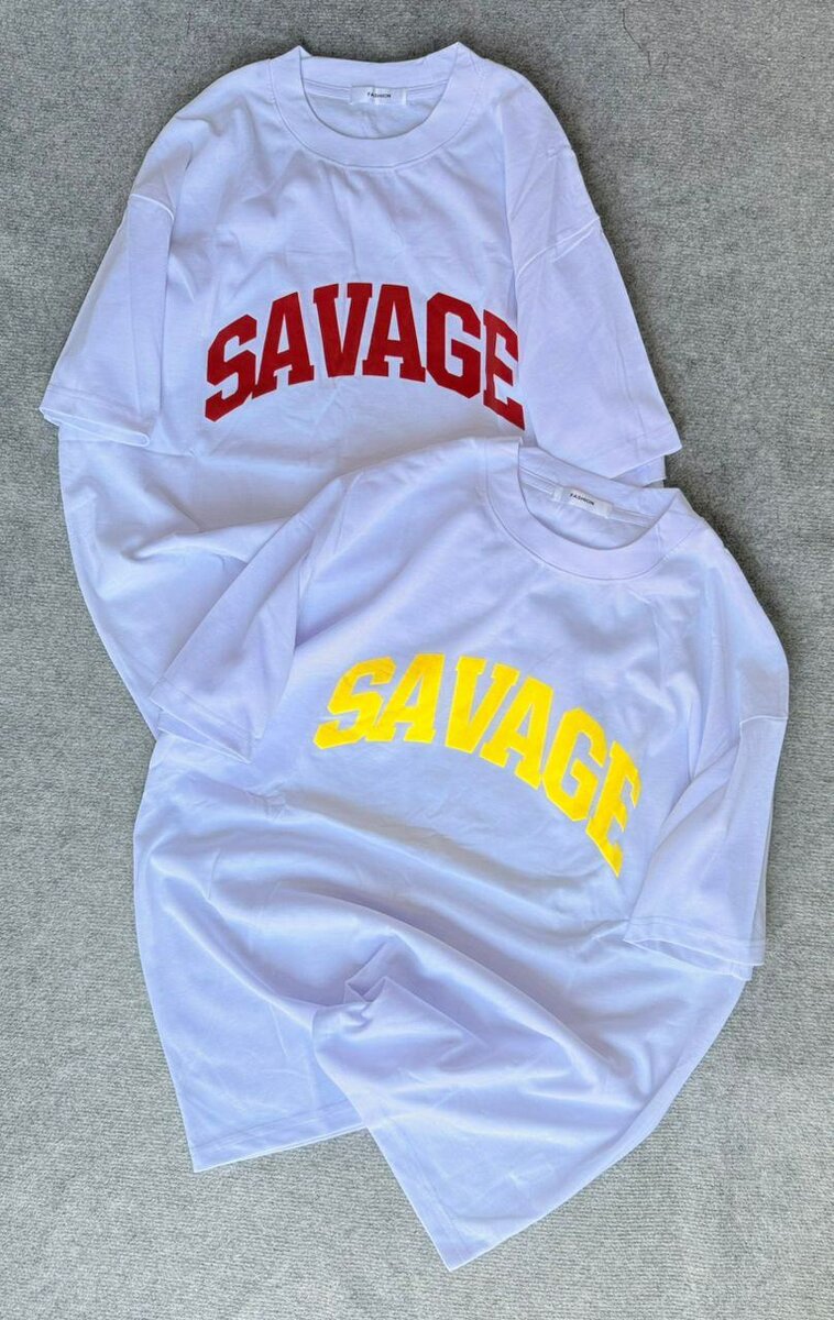 T-shirts unisex "Savage/Free"