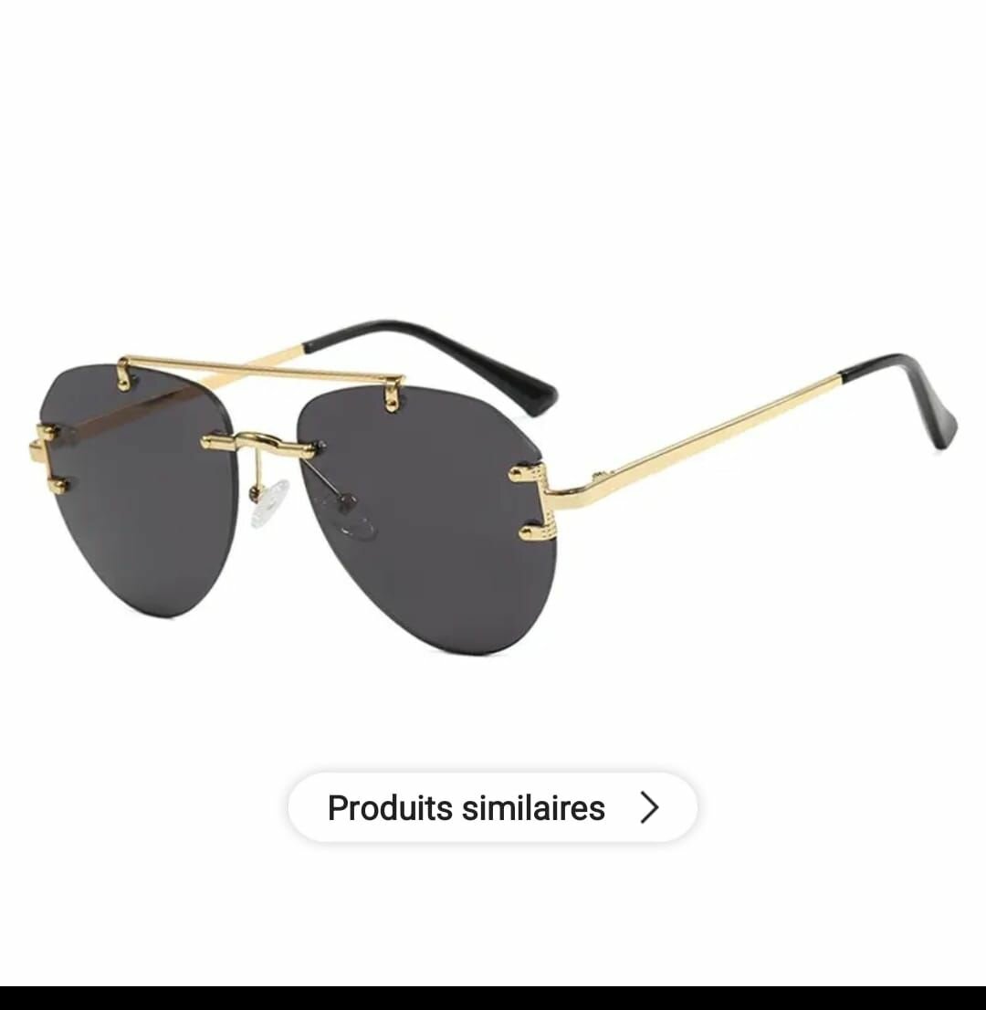 Lunettes de soleil aviator UV400