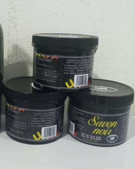 3 boîte du savons noir