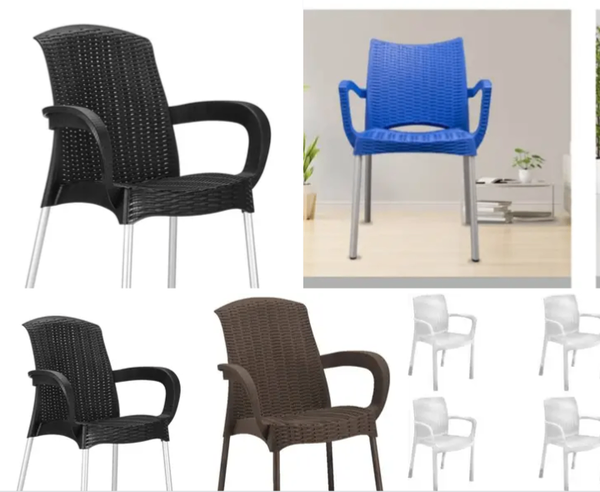 Chaise jardin en résine