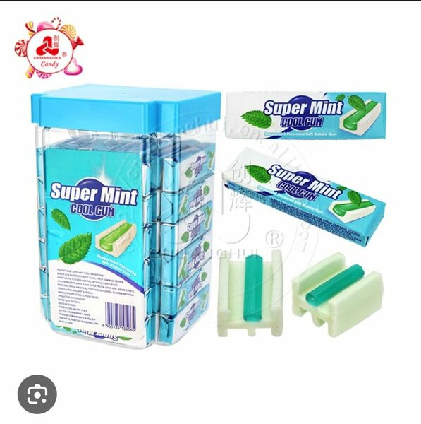 Chewing-gum menthe fraîche