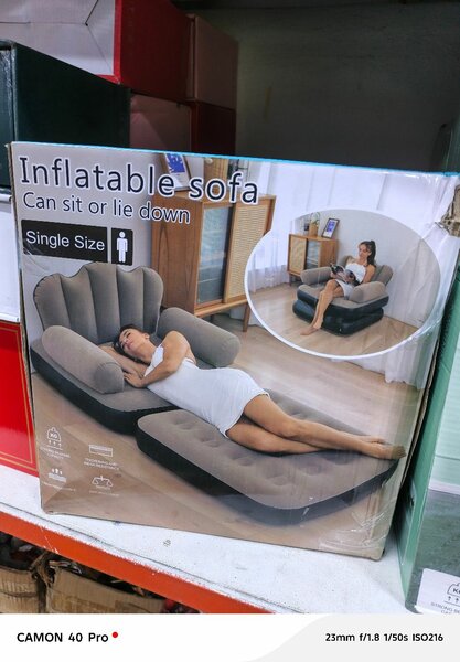 Canapé gonflable confortable