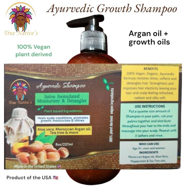 Ayurvedic Shampoo Argan oil