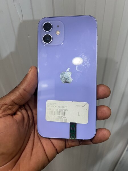 iPhone 12 simple couleur viole