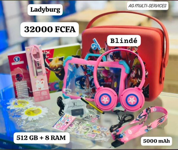 Téléphone Ladybug 512 Go - 8 RAM