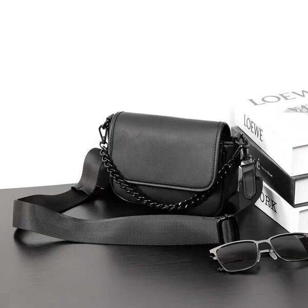 Sac bandoulière en cuir élégant