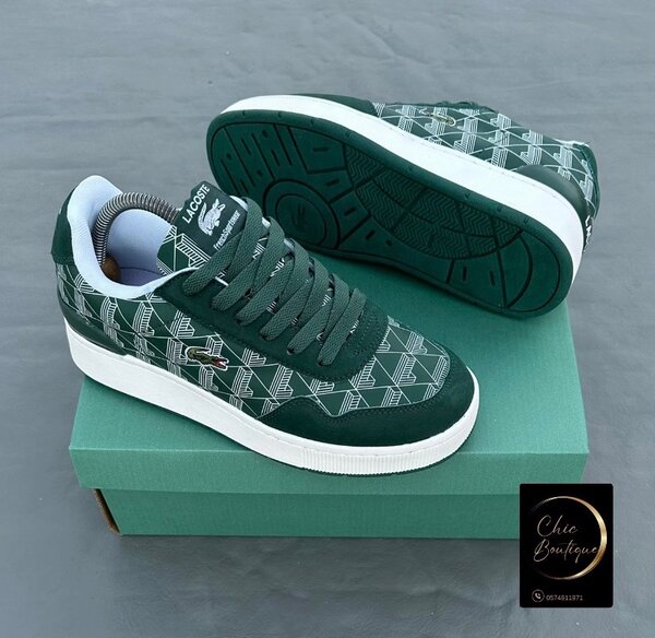 Baskets Lacoste Vert Classique