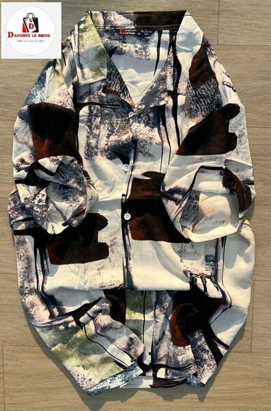 Chemise artistique homme élégante
