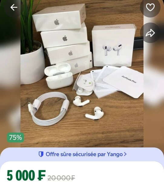 Écouteurs sans fil Apple