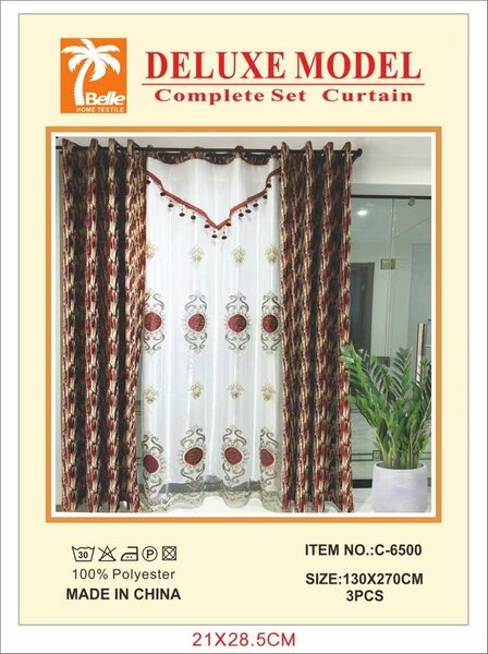 Rideaux Deluxe Modèle 3 pièces