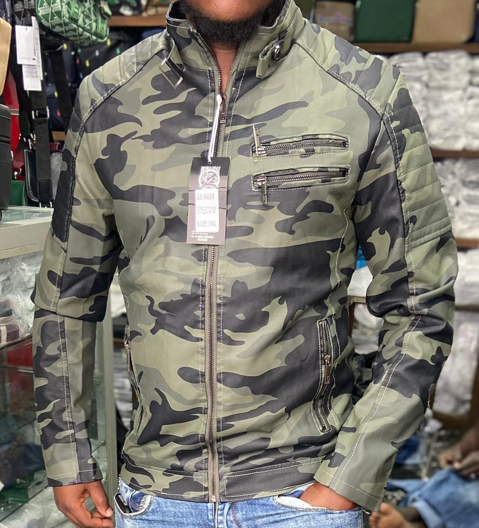 Vestes en cuir pour hommes