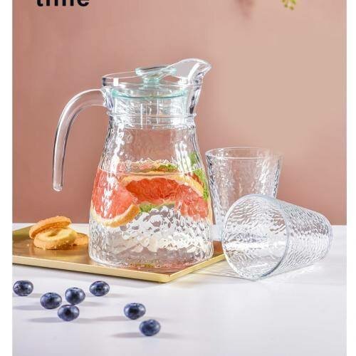 Lot De 5 Pichets à Eau En Verr