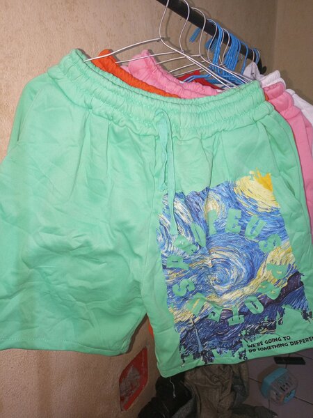 Shorts verts imprimés loisirs