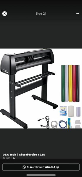 Plotter de découpe vinyle professionnel