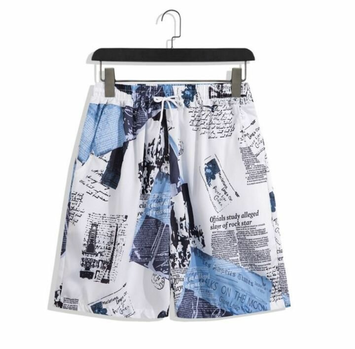 Ensemble chemise et short été imprimé