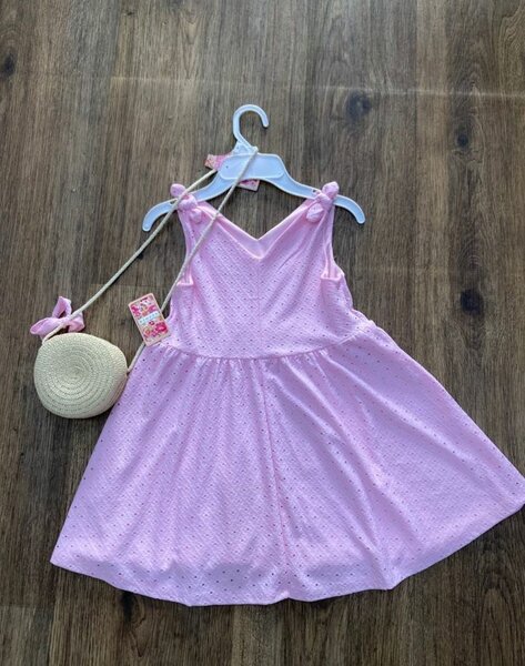 Pink Sleeveless Dress for Girls