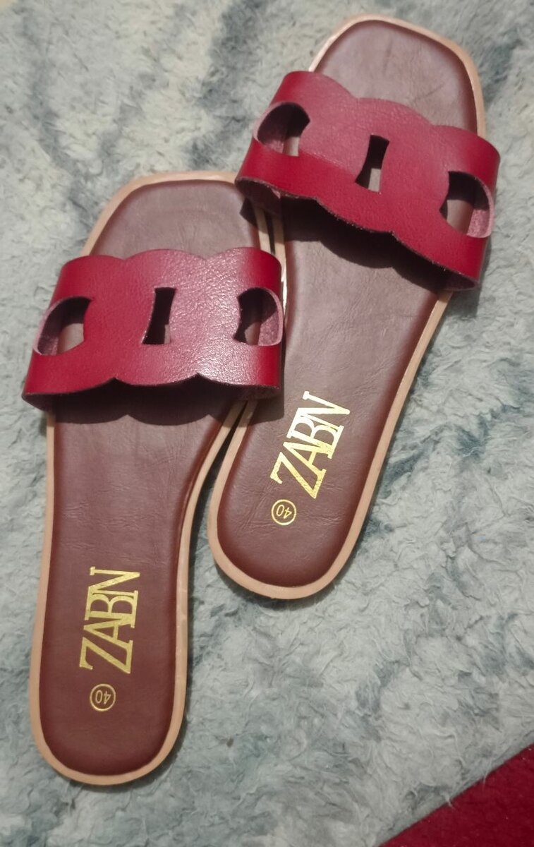 Sandales plates ZABN