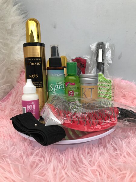 Kit beauté complet perruque