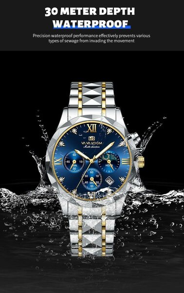 Montre waterproof homme 30m