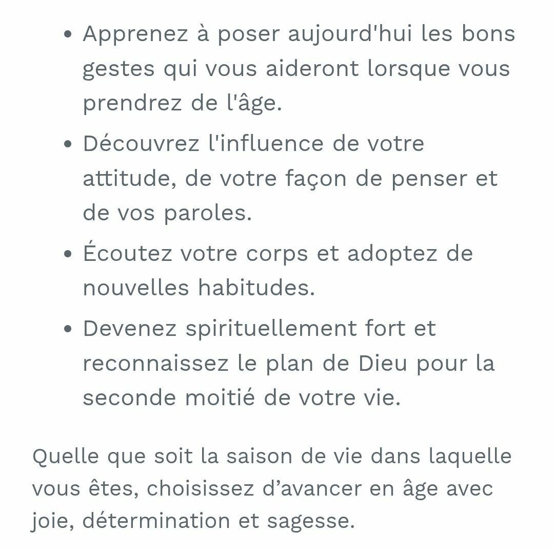 Mûrir sans vieillir - Livre