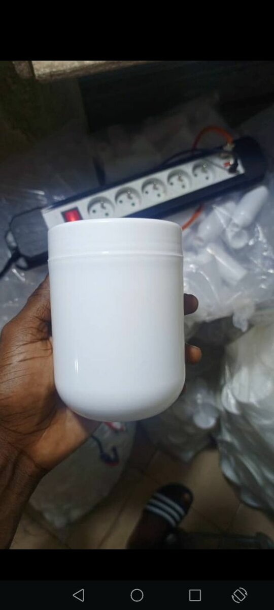 Mini pot de stockage en plastique