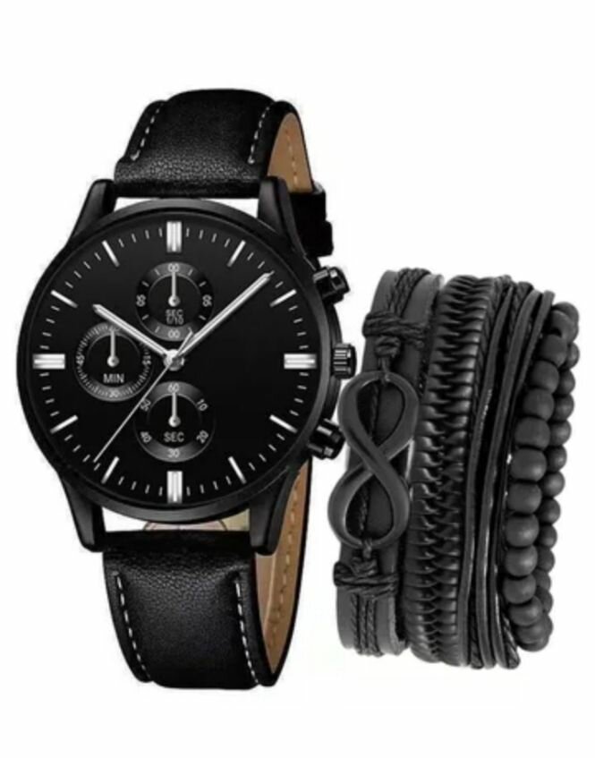 Montre Homme avec Bracelets Élégants