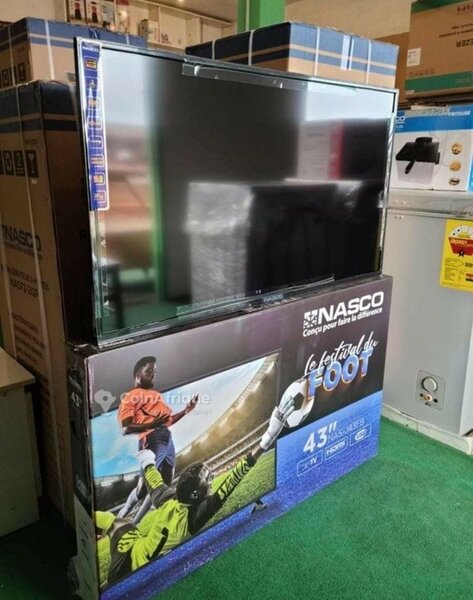 TV nasco 43 pouces neuf avec décodeur intégré prix :