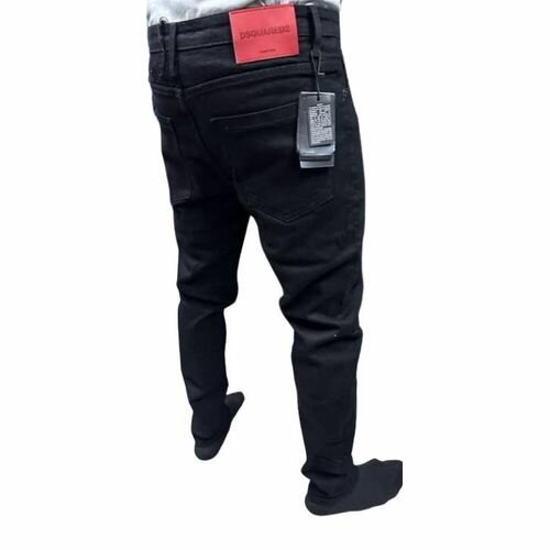 Jeans noirs slim homme
