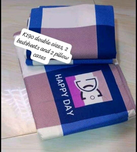 Bed linen set (2 sheets and 2 pillowcases)