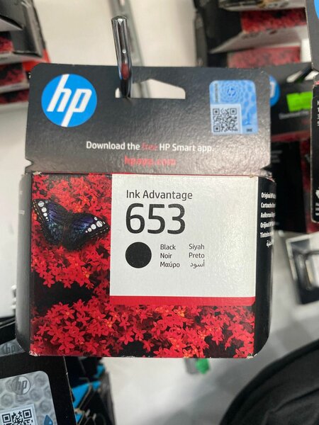 Cartouche d'encre HP 653 Noir