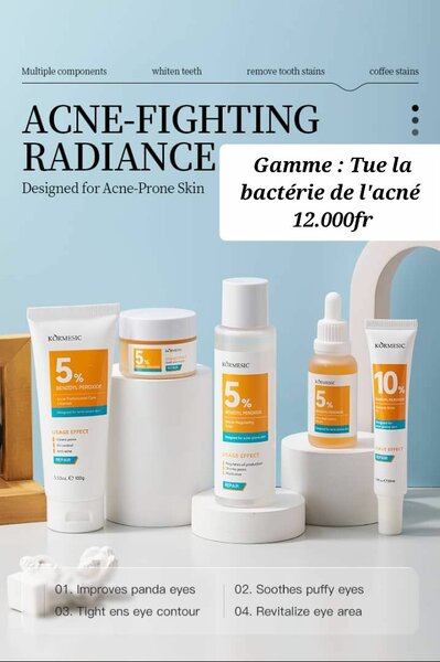 Gamme KILL ACNE BACTERIA