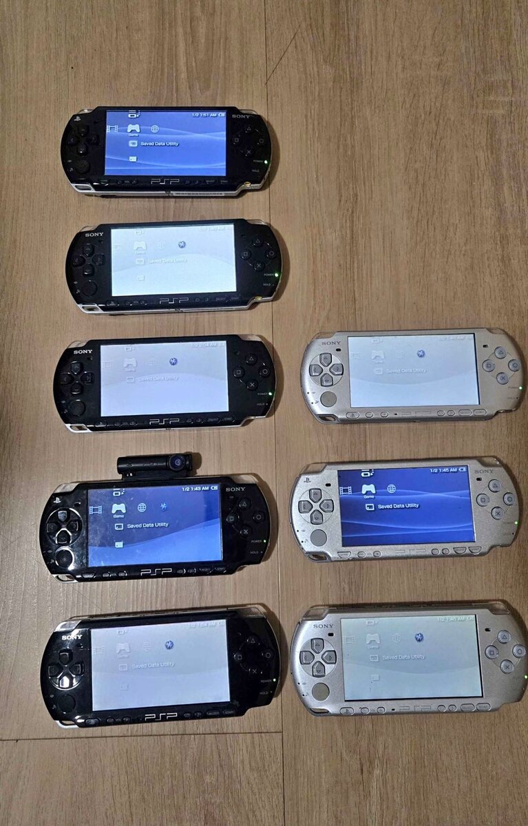 Console PSP - Lot de 8 consoles Sony PSP