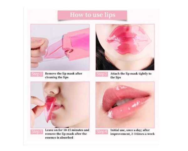 Xybeibei lip mask (4 pieces )