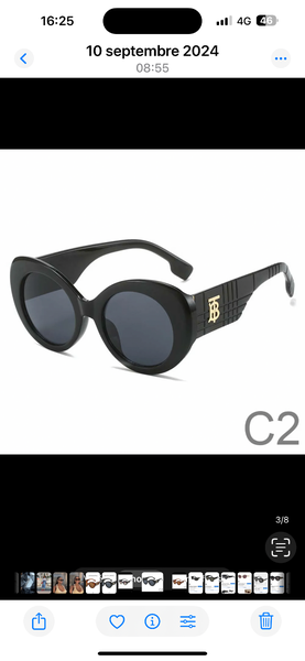 Lunettes de soleil élégantes