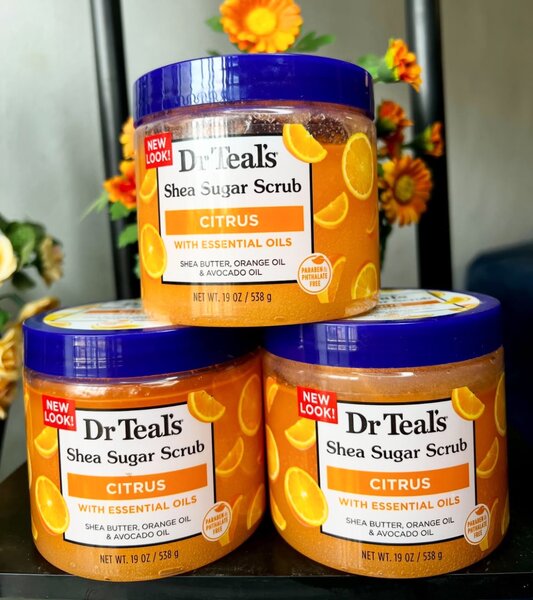 Dr Teals shea sugar scrub