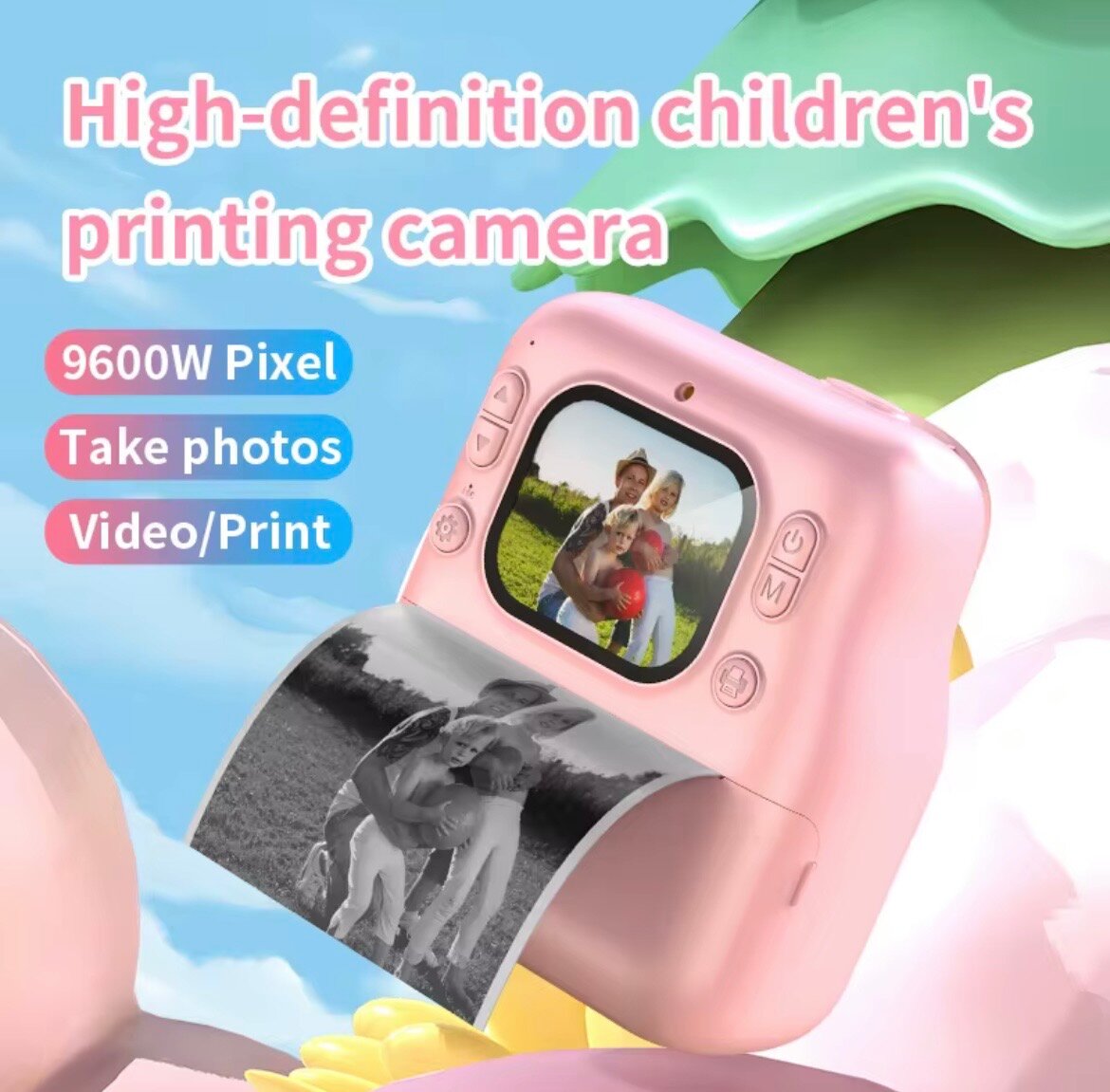 Caméra instantanée enfants